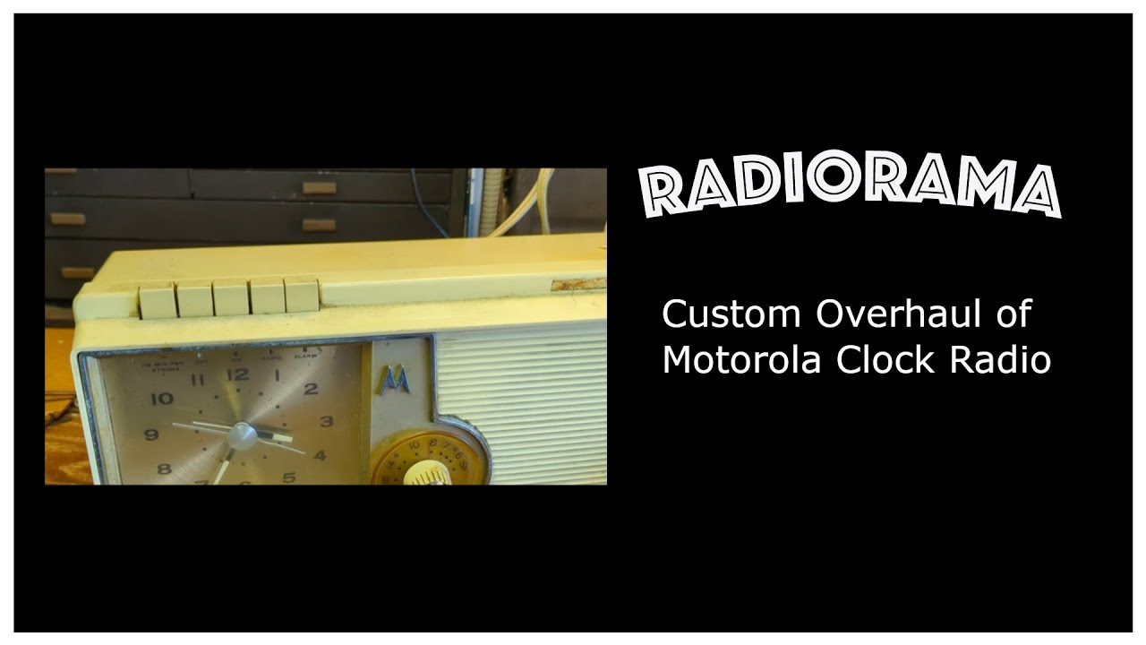 motorola full restoration, disassembly, repaint - YouTube