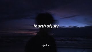 Sufjan Stevens - Fourth of July (lyrics) [April Base Version]