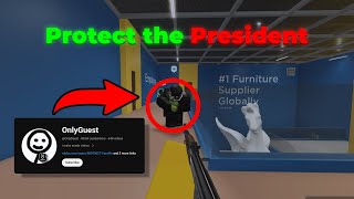 I tried OnlyGuest's PROTECT THE PRESIDENT challenge... (ft. @OnlyGuest)