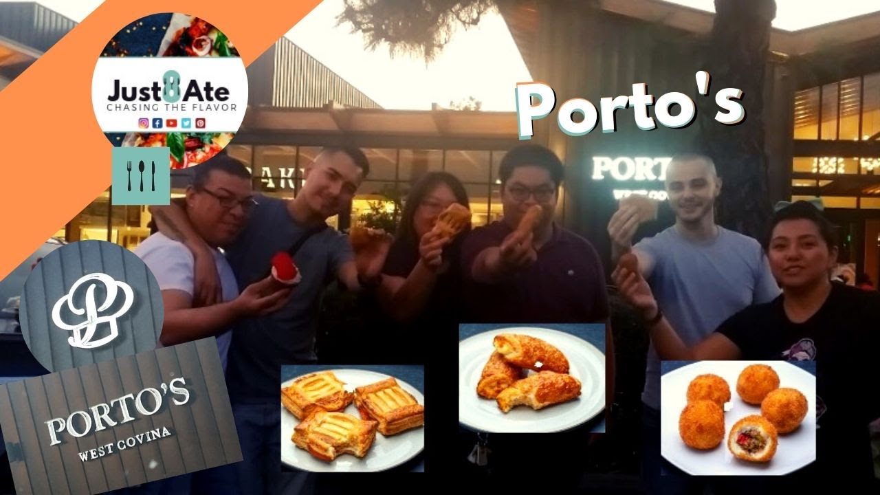 PORTO'S BAKERY & CAFE | West Covina,CA | Food Adventure | Just8ate