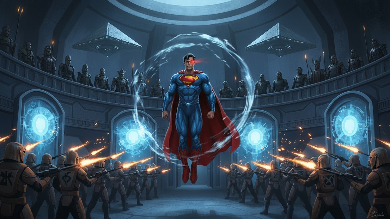 Superman Landed in Stargate Universe