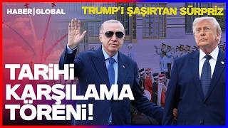 Cumhurbaşkanı Erdoğan Abd Başkanı Trump’ı Resmi Törenle Karşıladı