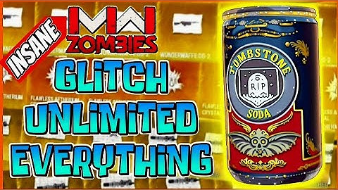 *INSANE* UNLIMITED EVERYTHING GLITCH INFINITE DUPE GLITCH MODERN WARFARE 3 ZOMBIES *AFTER PATCH*