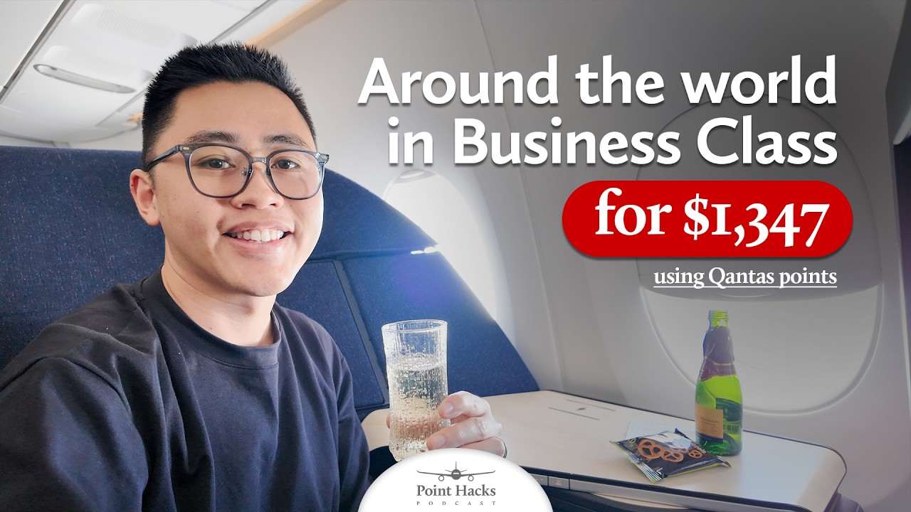 How I travelled the world in Business Class using Qantas Points