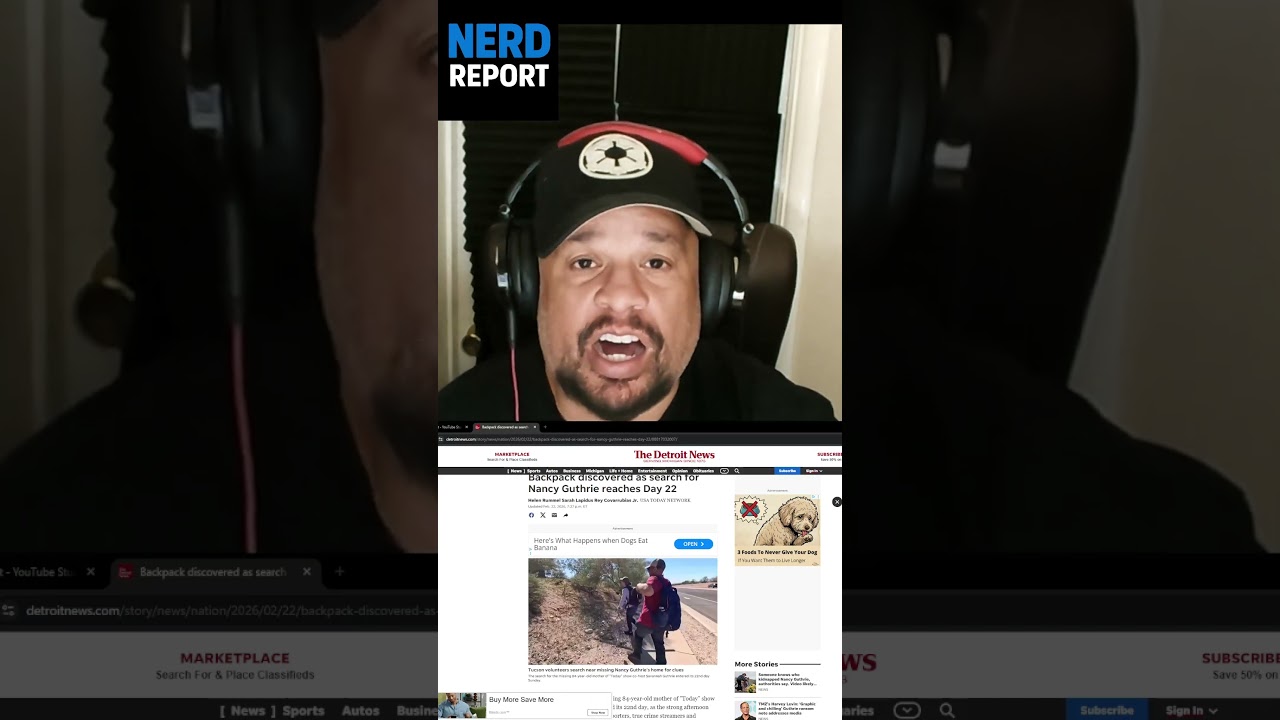 BACKPACK FOUND?! New Twist in Nancy Guthrie Case TODAY 🚨  #nancyguthrie