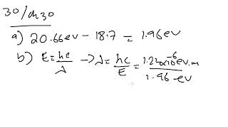 OpenStax College Physics Solution, Chapter 30, Problem 30 solution