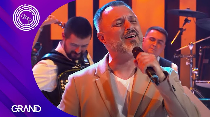 Nenad Manojlovic - DA VOLIM DRUGU NE MOGU - Ork. NNK - Live Performance (Grand Production)