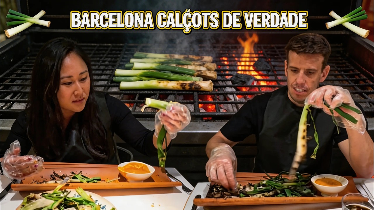 Onde comer calçots em Barcelona sem pegar filas