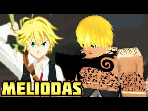 Becoming Meliodas From The Seven Deadly Sins In Nindo Rpg Beyond