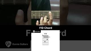 How To Play The F/D Chord On Guitar - Guvna Guitars