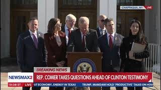 Oversight Update: Bill Clinton to Be Deposed in Epstein Probe After Hillary Defers Key Questions