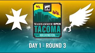 Warhammer 40,000 Grand Tournament - Tacoma - Round 3 - Black Templars vs. Emperor's Children