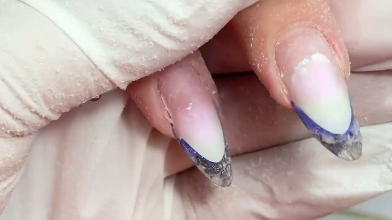 Клиентка торопилась #nails #наращиваниеногтей #nailart #распаковкасалиэкспресс 