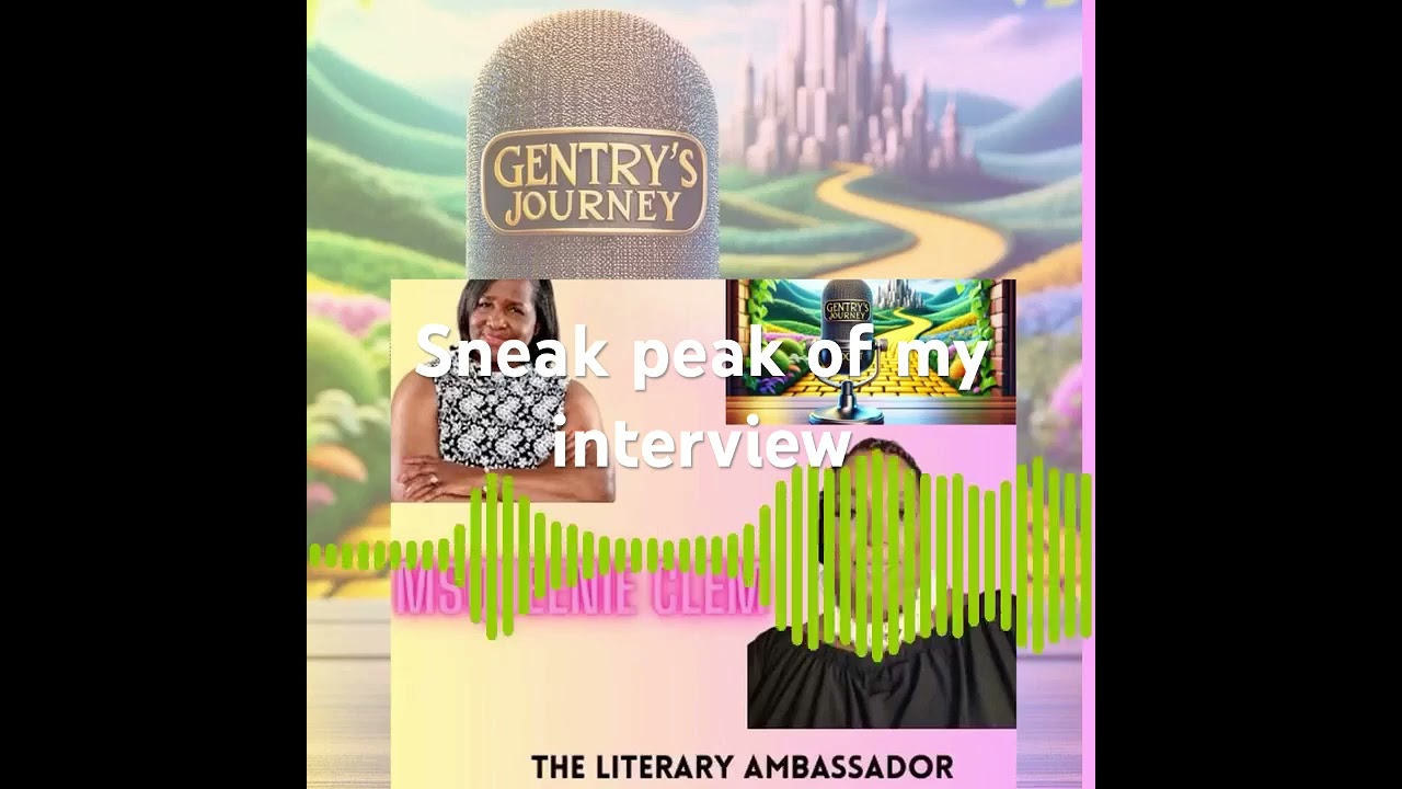 Sneak peek at my interview.