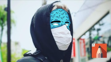 TIME LAPSE | SIMPLE GRIME ART | AUTODESK SKETCHBOOK