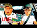 Crazy big lightning chase live  storm chasers