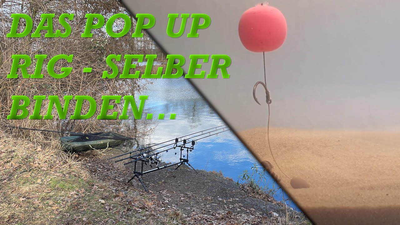 Karpfenvorfach binden, Boiliemontage, PopUp Rig, Karpfenangeln #1