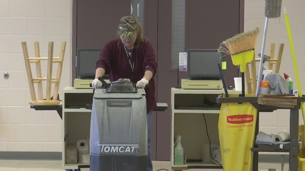 McLean Co. schools get deep clean as absences close schools