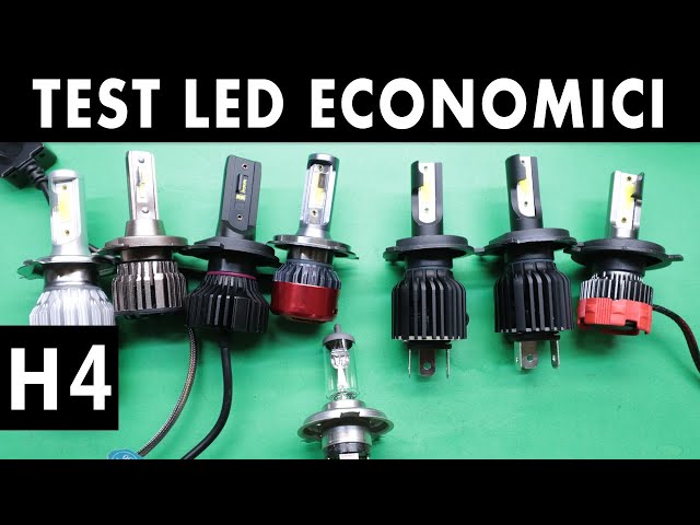 5 TEST LED per AUTO e MOTO - H4 ECONOMICI 