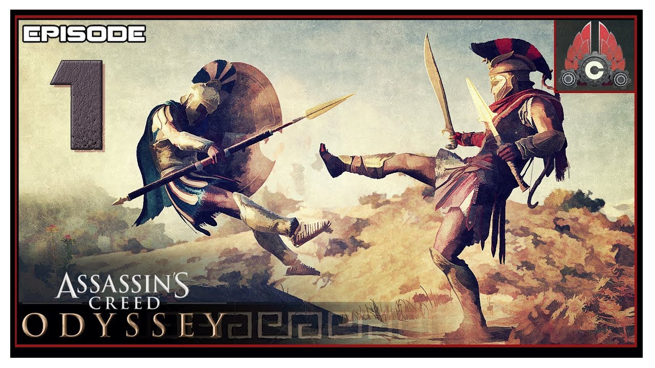 Let's Play Assassin's Creed: Odyssey (Nightmare Difficulty) With CohhCarnage - Episode 1