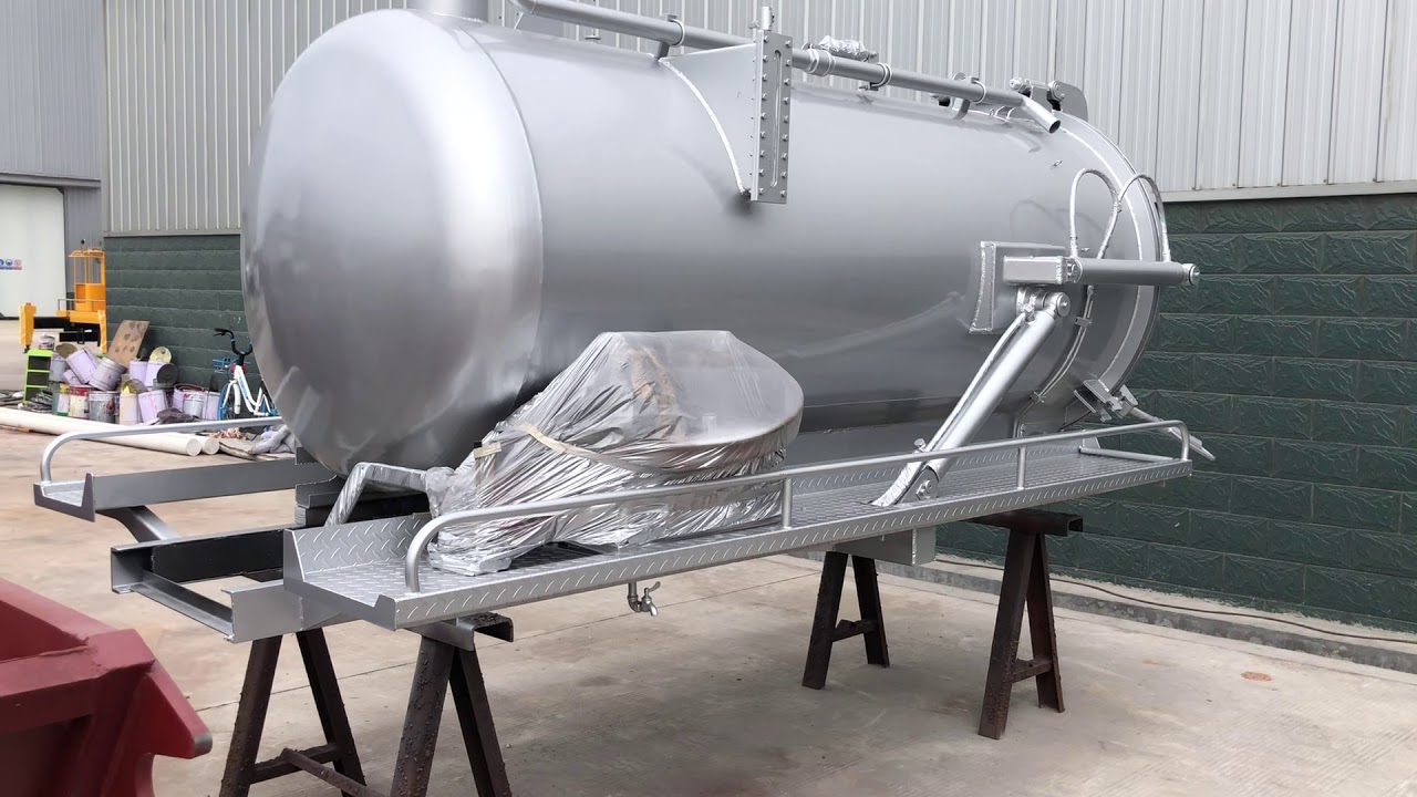 Japan Isuzu vacuum tank up structure body kits for sale