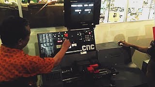 PRAKTEK PEMESINAN CNC TU-2A PPG PRA JABATAN TEKNIK MESIN - UNIMED