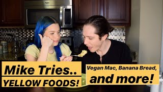 Mike Tries.. YELLOW FOODS!
