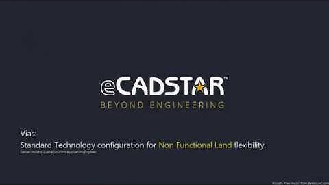 eCADSTAR - Routing Vias Non-Functional Lands