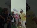 네 번째 샴페인 샤워, 첫번째 메이저 트로피!🍾🏆 #lpga #golf #유해란 #우승