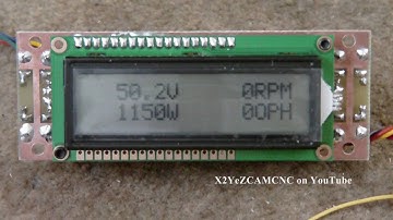Home-made BLDC Hub Motor Controller Project-Dashboard LCD Display LED Colors