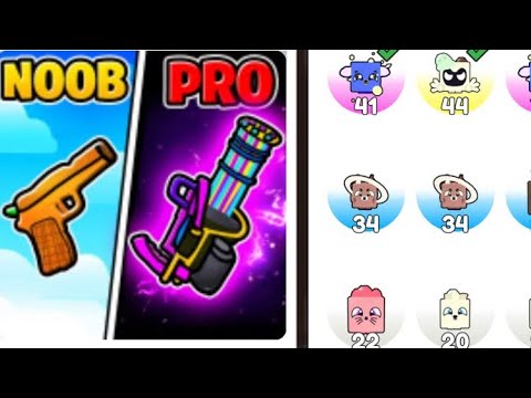 I became the best player in gun simulator! (Roblox gun simulator)