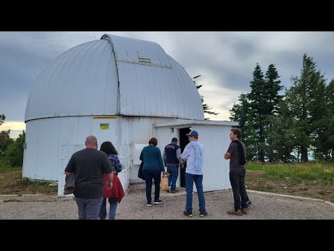 Foote Loose Visits Steward Observatory on Mt Lemmon