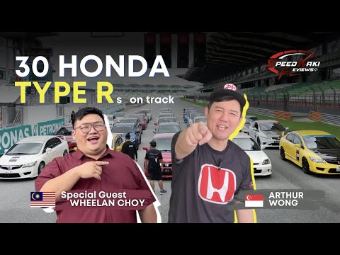 30 Honda Civic Type Rs at Sepang Circuit? Happy 30th anniversary to ...