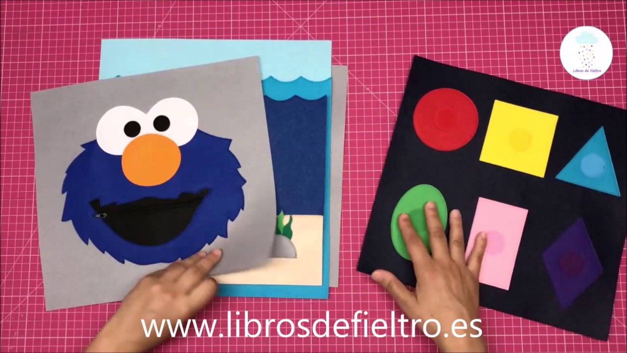 TUTORIAL  COMO ENCUADERNAR TU LIBRO DE FIELTRO. PASO A PASO