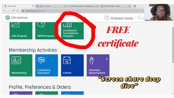 CFA Institute Investments Foundations program | FREE certificate deep dive
