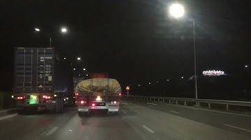 Drainline Roach Underpass — Low POV Urban Tunnel Drive (ASMR)