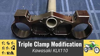 Motorcycle Triple Clamp Modification