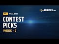 Bet On It - Week 12 NFL Picks and Predictions, Vegas Odds ...