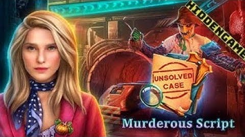unsolved case murderous scripts  Full walkthrough