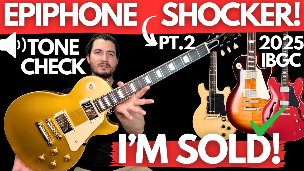 I Played EVERY 2025 Epiphone Inspired by Gibson Custom Reissue, and D*MN...
