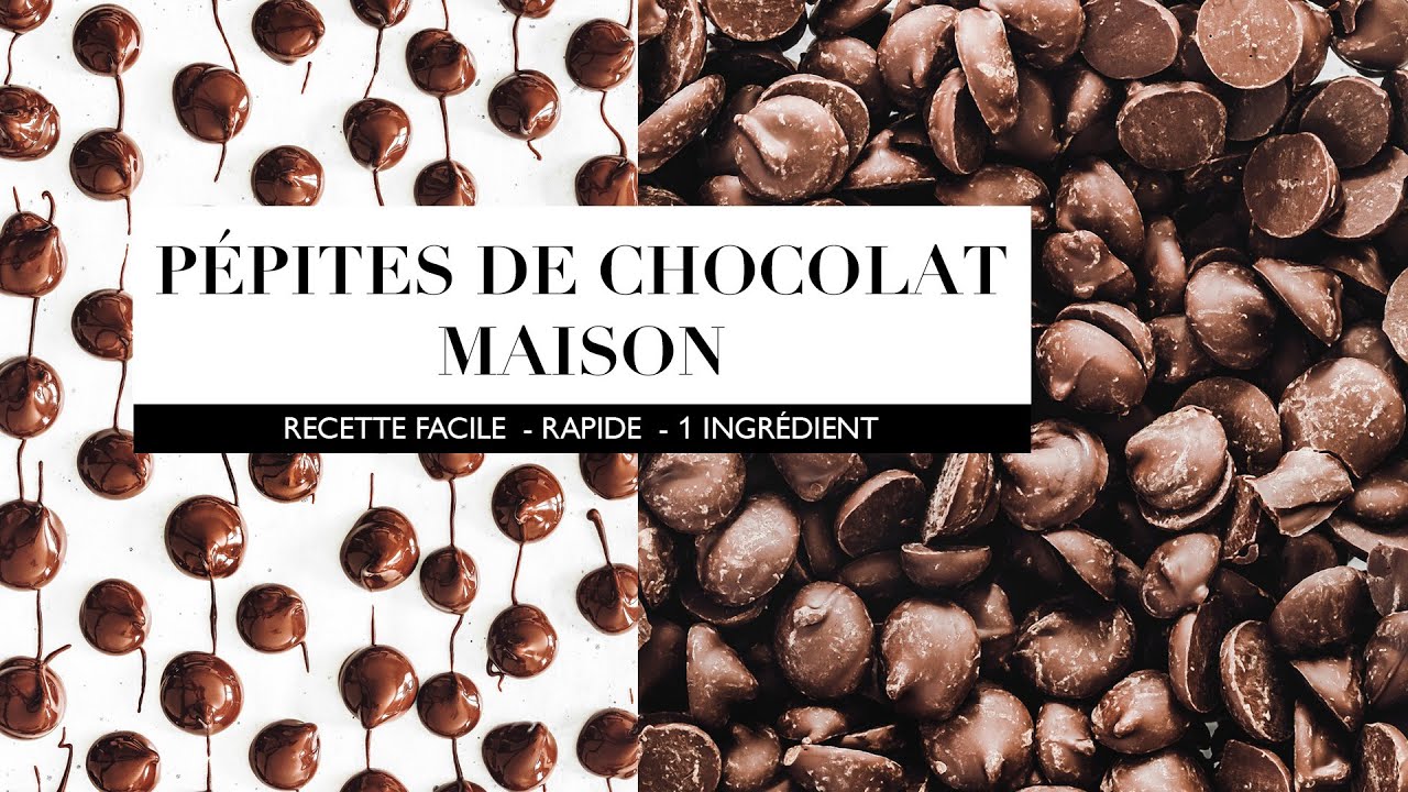 Pépites de chocolat maison - Facile, rapide et moins cher - Sweetly Cakes