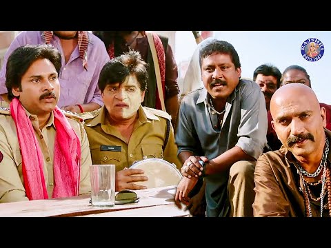गुंडों ने पुलिसवाले को नचाया | Sardaar Gabbar Singh Movie Hindi Dubbed | Pawan Kalyan Funny Dance