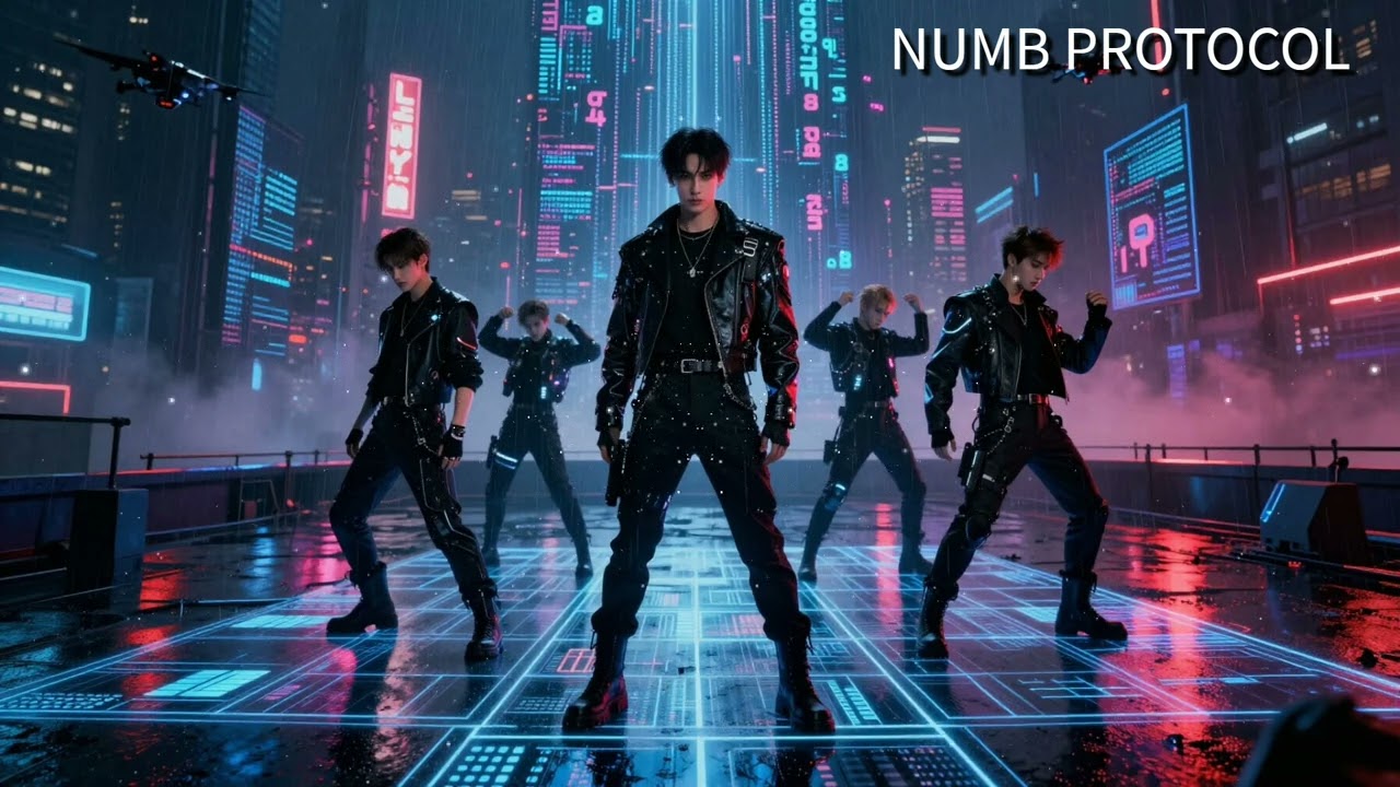NUMB // PROTOCOL (넘 프로토콜) | Dark K-Pop | Male Vocals  