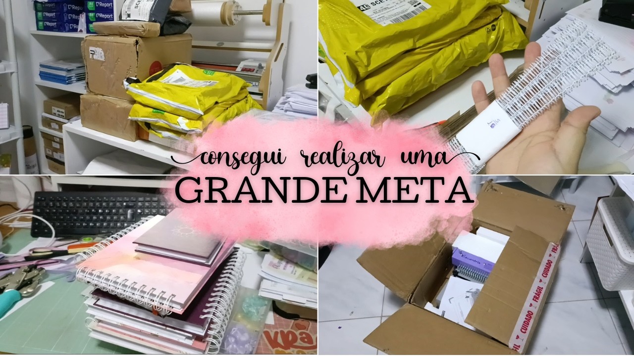 Comprei uma Encadernadora Duo | Reposição de Material | Produção de Calendários e Agendas