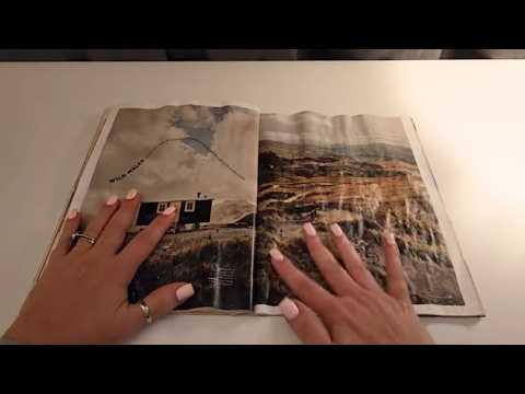 ASMR Paper Delight! Crinkly Page Turning with Spine Creasing and Page Rubbing!
