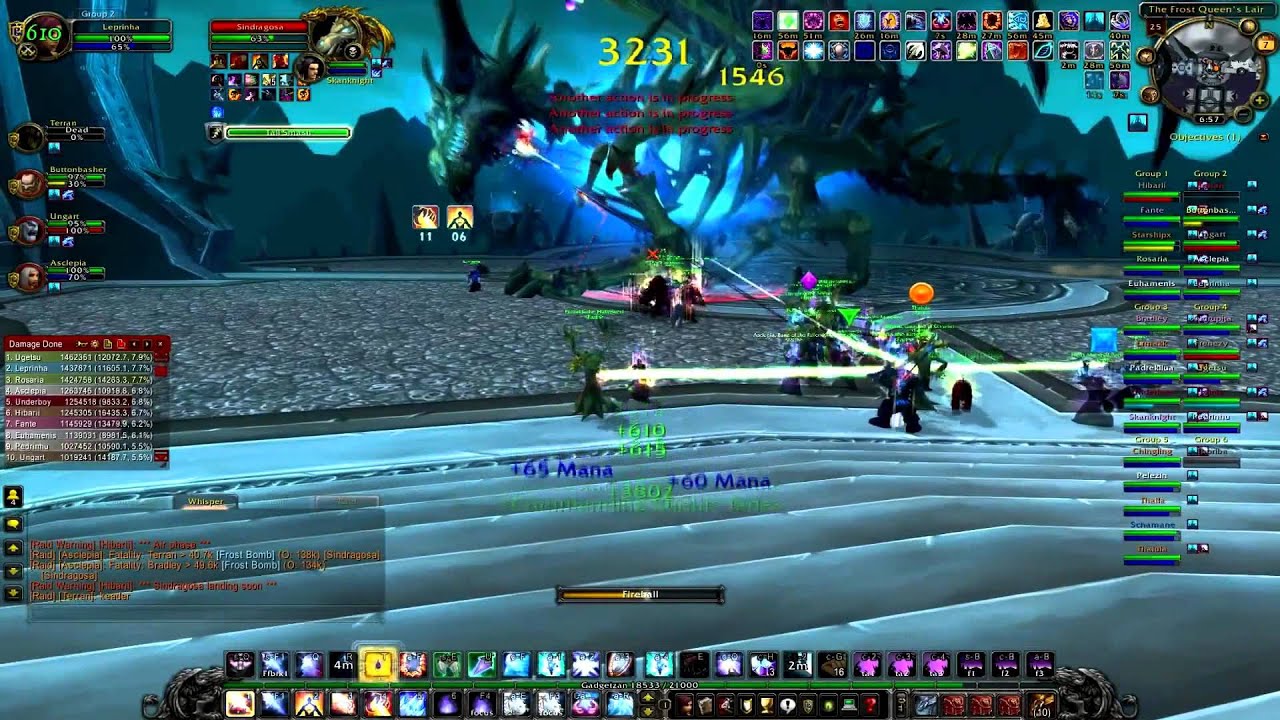 Faith Vs Sindragosa ICC 25 Heroic - WoW Brasil 3.3.5a