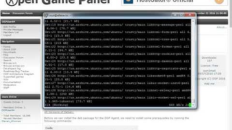 OpenGamePanel Installation Tutorial [11/21/16] [UBUNTU]