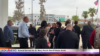 Funeral Service for St. Mary Parish Sheriff Blaise Smith