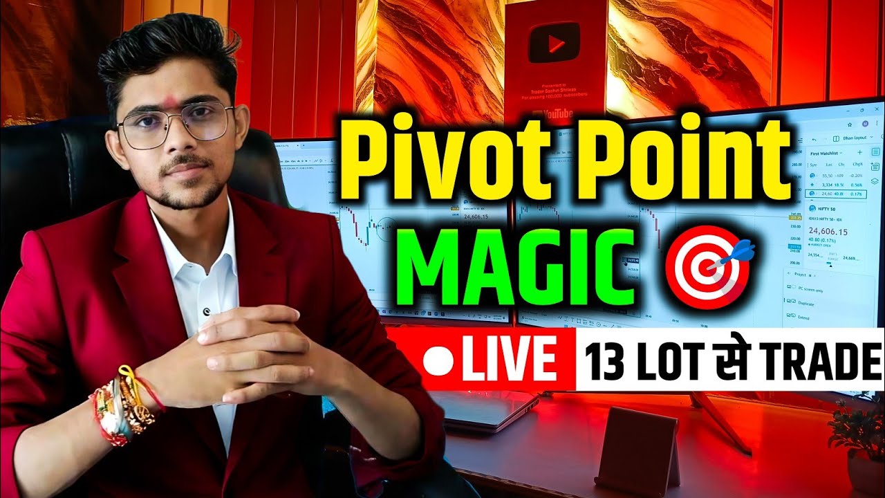 Pivot Point Strategy Ne Kya Kamaal Kiya! 🔥 Nifty 50 LIVE🔴 