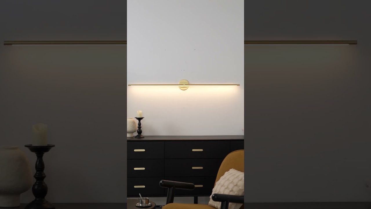 Minimalist Linear Wall LampVakker